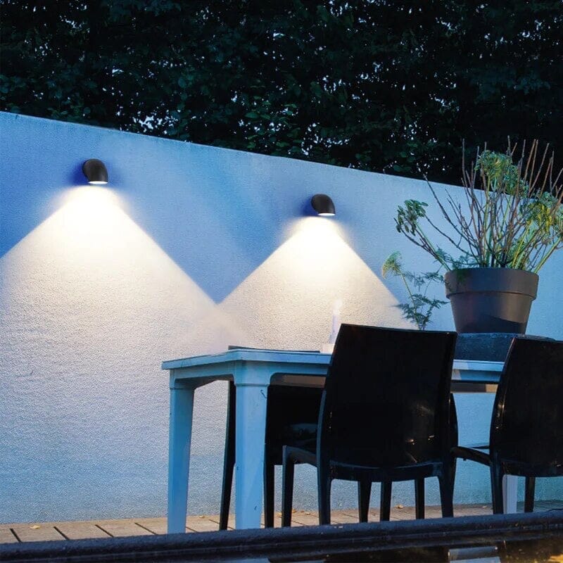 Aurelux | Lampă de perete LED pentru grădină exterioară | Lersk