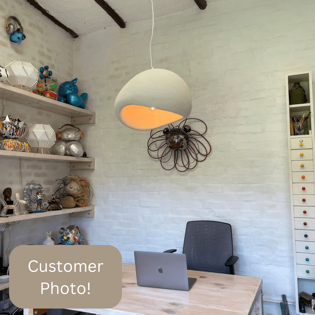 Lampadario a sospensione in resina AstraLume Wasabi Boho Lux | Lersk