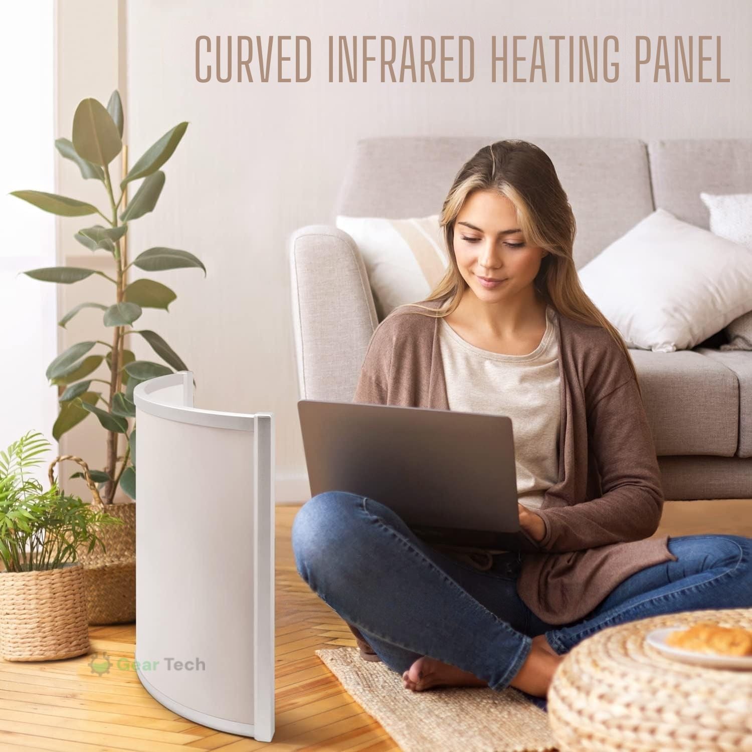 Vireluxe 300W Infrared Heating Panel For Home Office | Lersk