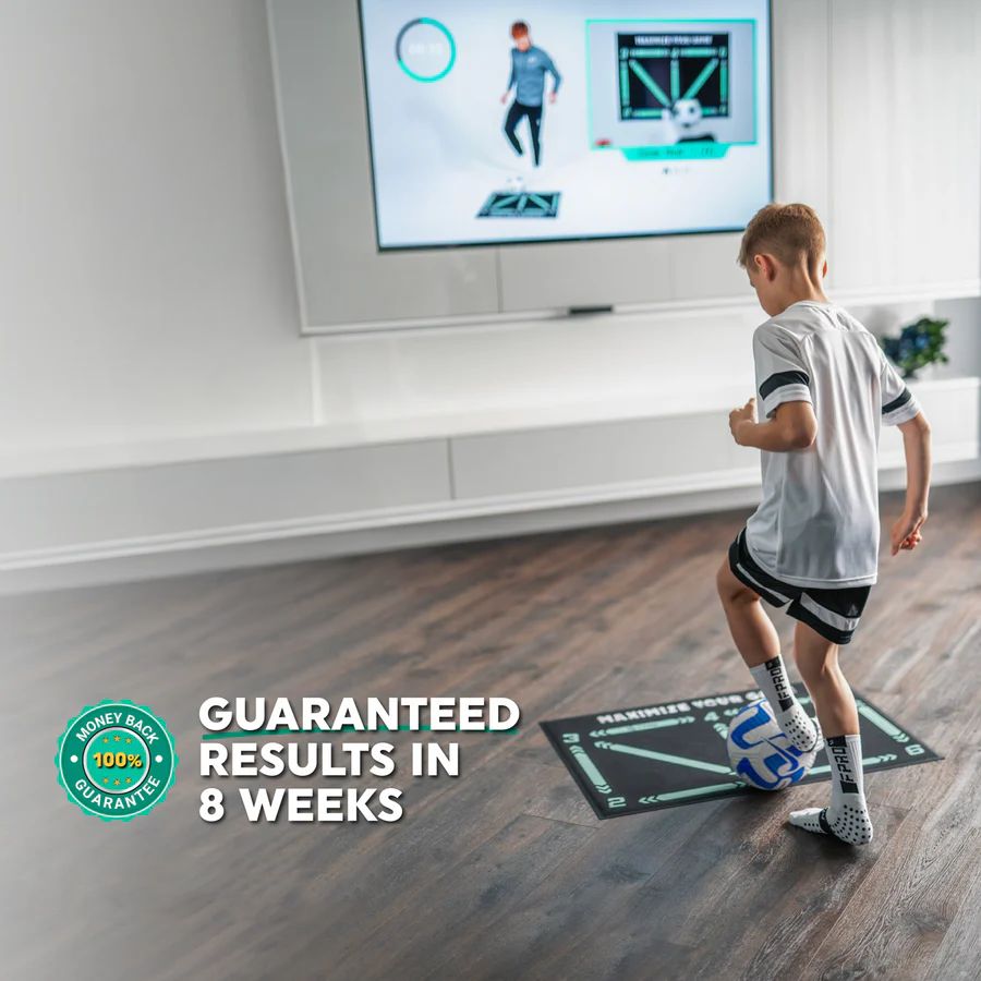 Sideline Edge Football Training Mat Bundle With Video Drills For Home Practice | Lersk