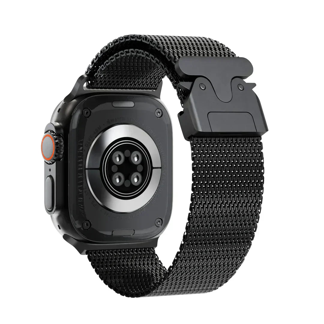 Vexara Titanium Milanese Loop Band With Parachute Buckle For Apple Watch | Lersk