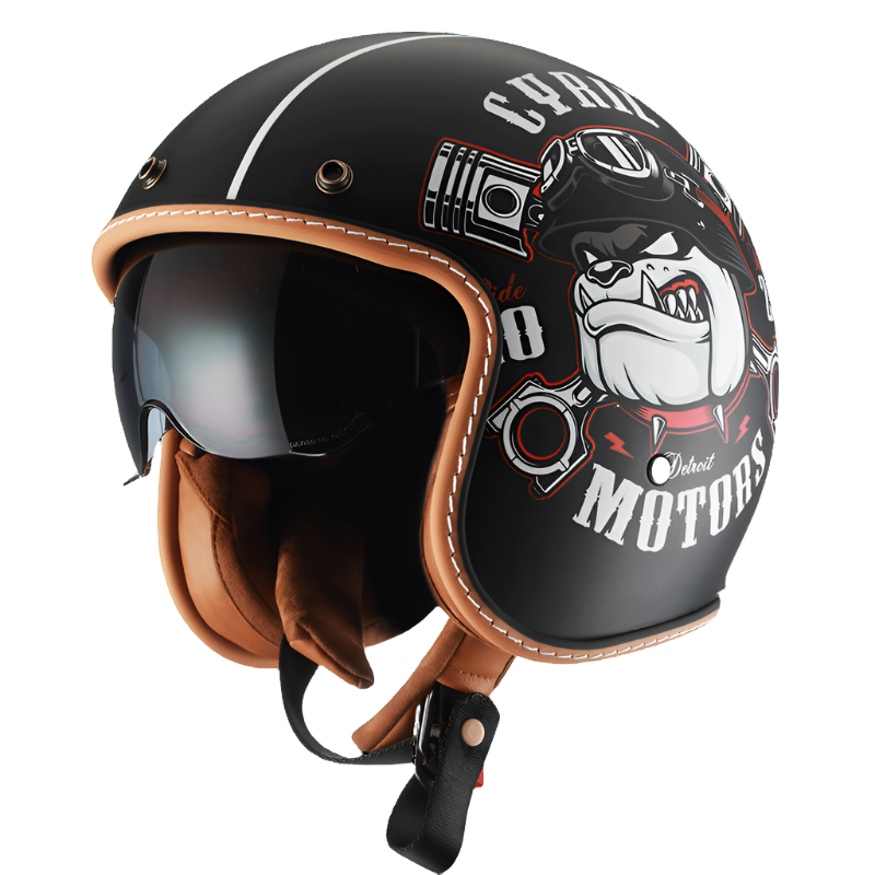 LumaPeak KB2 Open-Face Helmet with Featherlight ABS Shell | Lersk