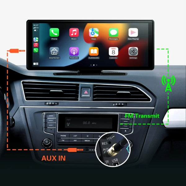 Orion | 10,26" Kabelloses CarPlay- & Android Auto-Display | Lersk