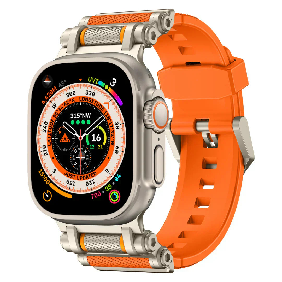 Kestrel | Taktisk roterende silikonerem til Apple Watch | Lersk