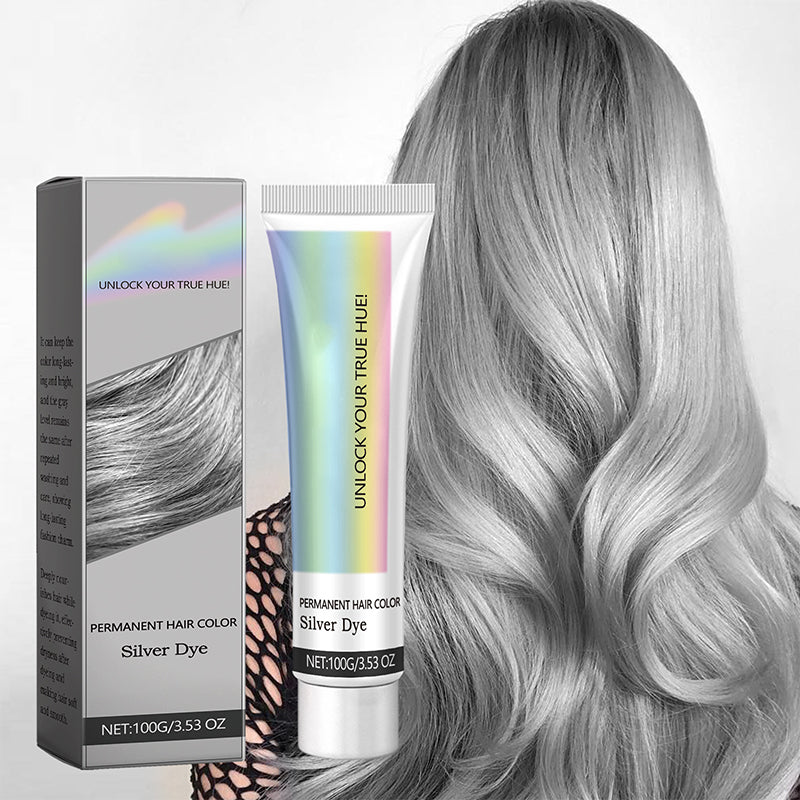 Tinte para cabello plateado con extracto natural 2 en 1 | Lersk