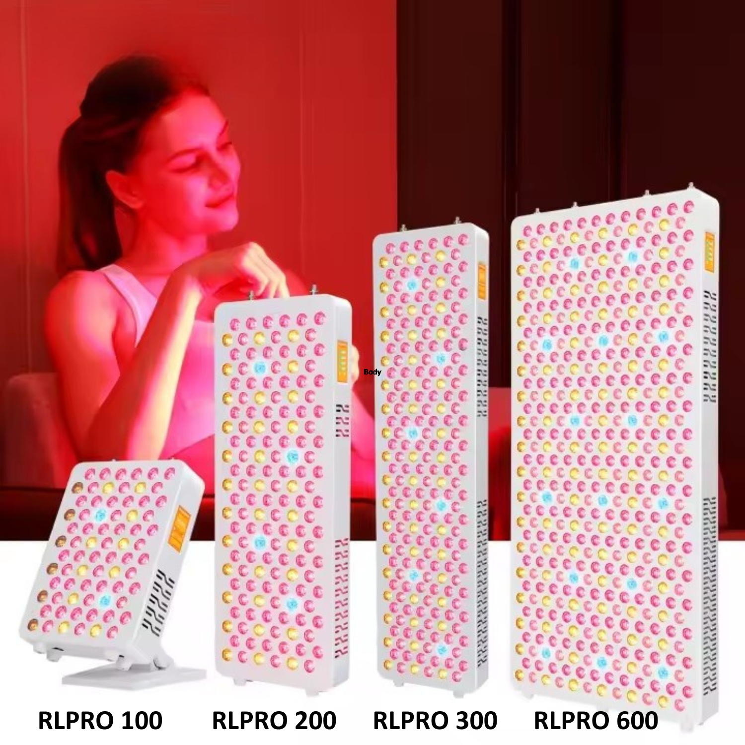 RLPRO Nine Wave panel červeného světla pro zdraví pokožky | Lersk