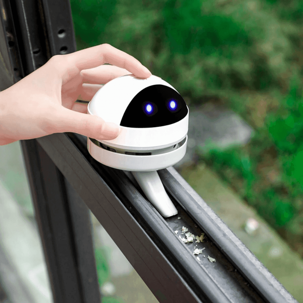 Adva Mini Desk Vacuum USB Rechargeable Robot Home Office | Lersk