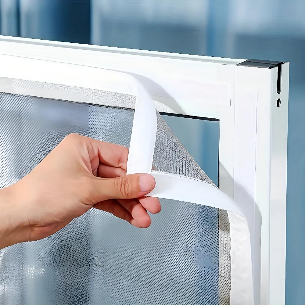 Zanzariera a Rete con Schermo Magnetico per Finestre, Facile da Installare | Lersk
