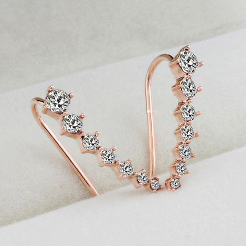 Lunara Seven Star Diamond Earrings | Lersk