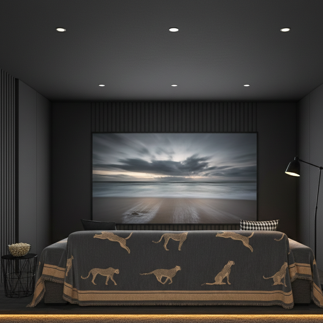 Gemusterter Sofabezug für Haustiere mit Safari-inspiriertem Gepard-Design | Lersk