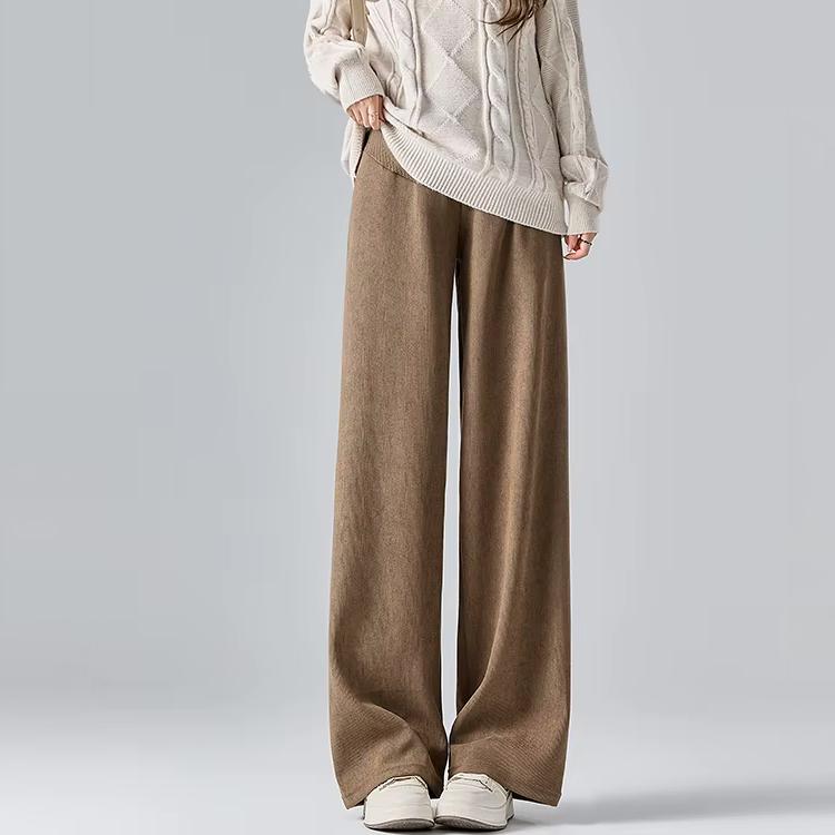 Relaxed Wide-Leg Maternity Trousers | Lersk