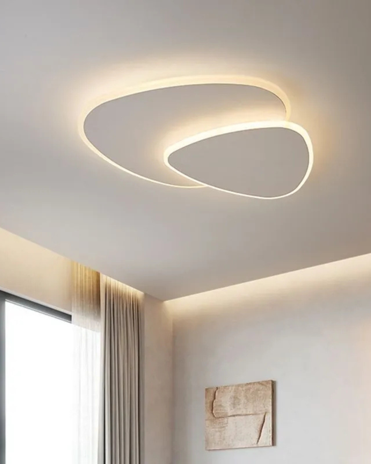 Lampada da soffitto AstraLume moderna a LED per interni minimalisti | Lersk