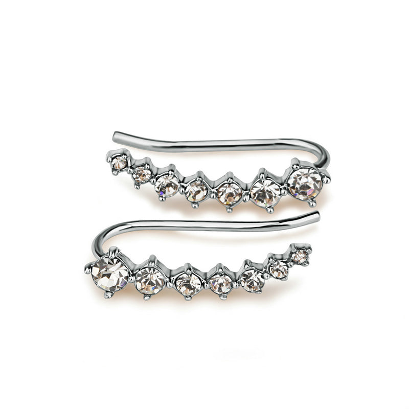 Lunara Seven Star Diamond Earrings | Lersk