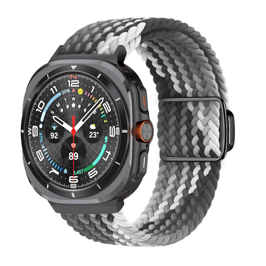 Cinturino in nylon intrecciato con fibbia magnetica Arivra per Galaxy Watch Ultra | Lersk