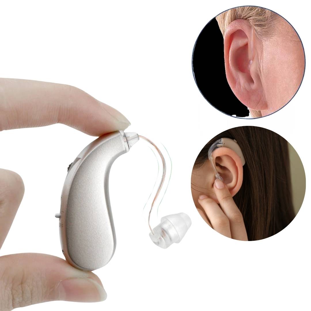 HearingPlus Ładowalny Cyfrowy Aparat Słuchowy do Wyraźnego Wzmacniania Dźwięku, Komfortowy do Całodziennego Noszenia | Lersk