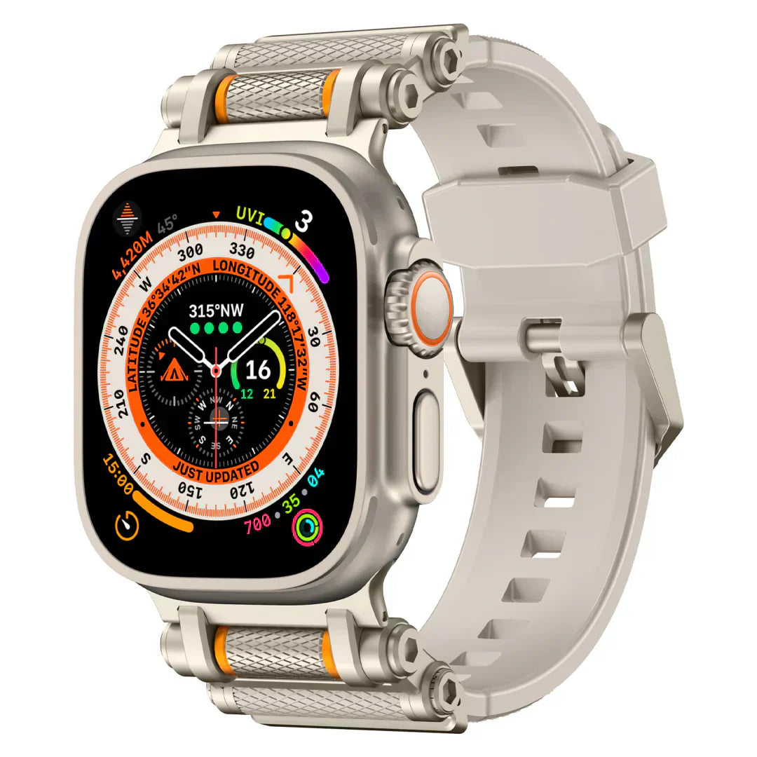 Kestrel | Taktisk roterende silikonerem til Apple Watch | Lersk