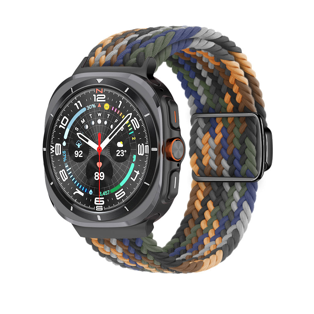 Cinturino in nylon intrecciato con fibbia magnetica Arivra per Galaxy Watch Ultra | Lersk