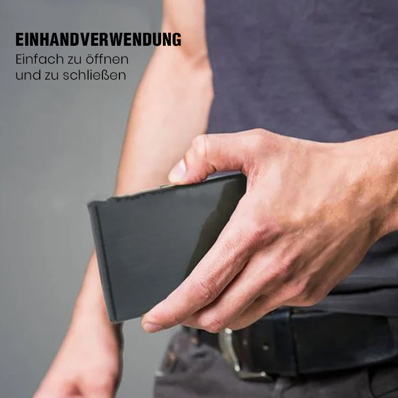 Funda ultradelgada para tarjetas con protección antirrobo y escudo desmagnetizador para todo tipo de tarjetas | Lersk