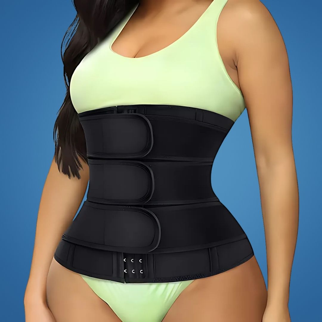 ThermoCore Waist Trainer Belt With Triple Compression Breathable Neoprene Fit Post-Workout And Postpartum Use | Lersk