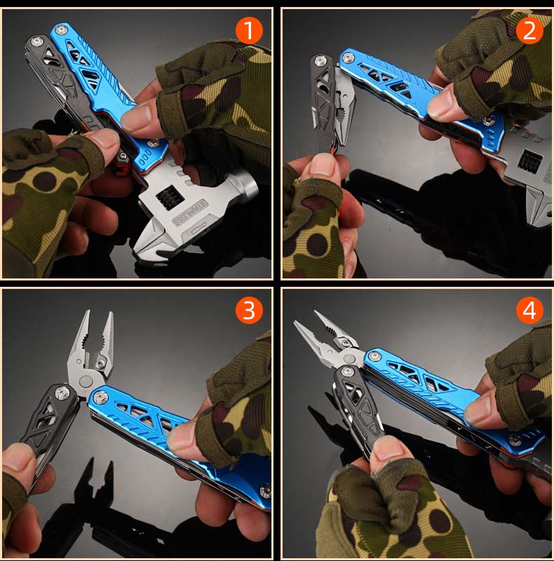 Multifunctional Stainless Steel Folding Body Ball Hammer For Daily Tasks And Adventures | Lersk