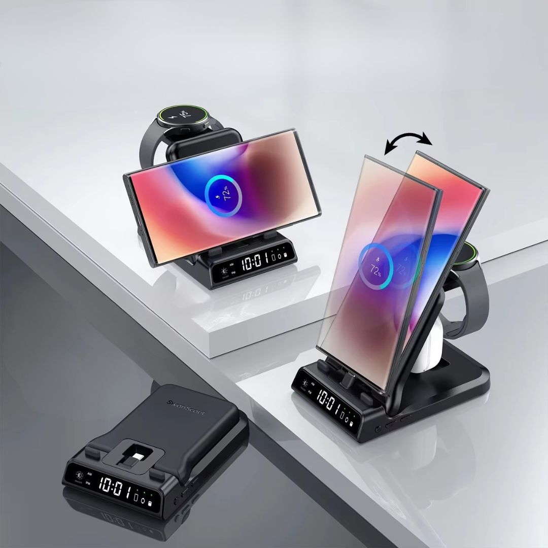محطة إرساء شحن USB-C لأجهزة متعددة | Lersk