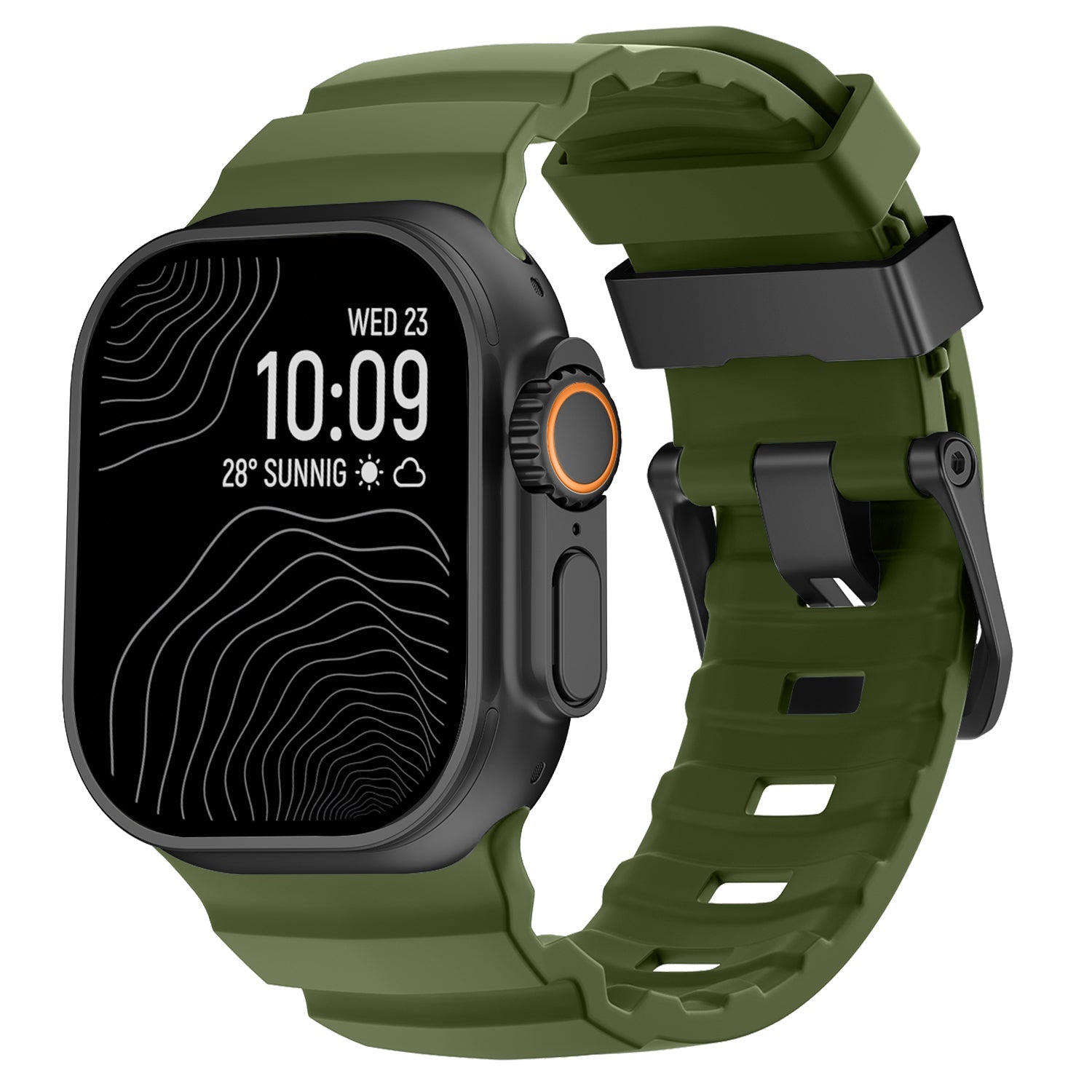 Sportovní silikonový řemínek TrailBound pro Apple Watch | Lersk