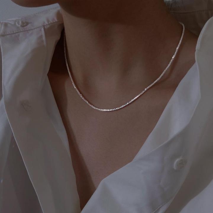 Lyssara Silver Starlight Necklace Set with Delicate Minimalist Pendants | Lersk