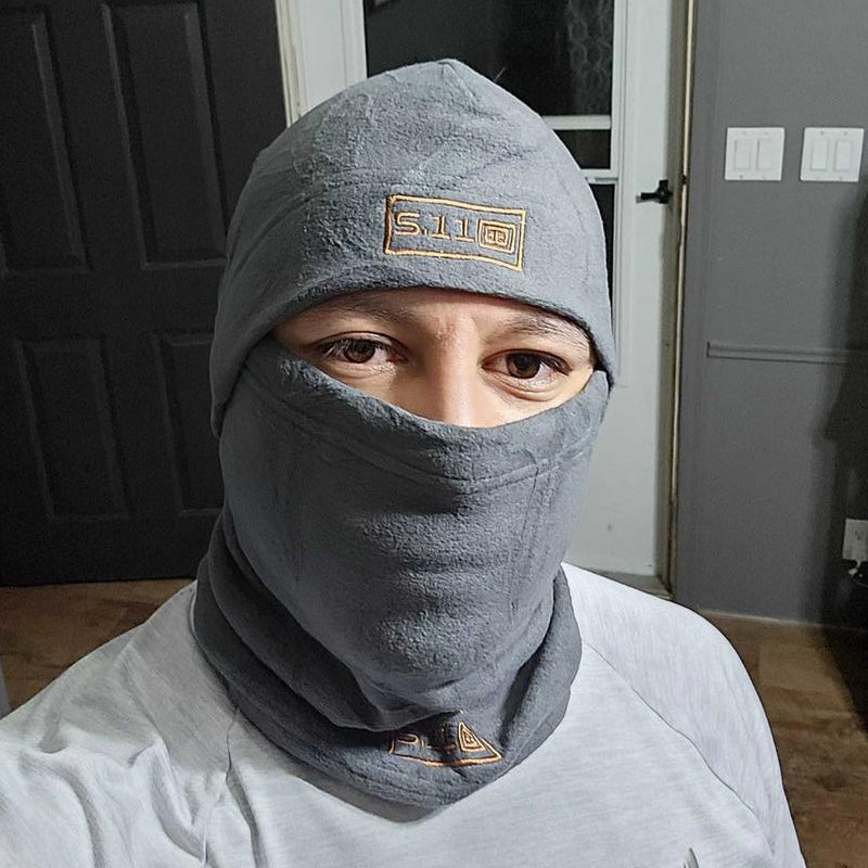 Polar-Fleece-Balaclava mit Kapuze und Gesichtsmaske für Winterbedingungen und kaltes Wetter im Freien | Lersk
