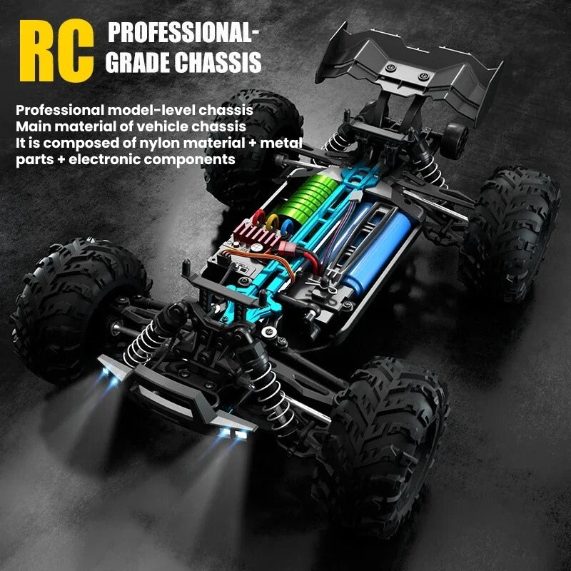 StormRift 1:16 4WD High-Speed Off-Road RC Truck LED Remote | Lersk