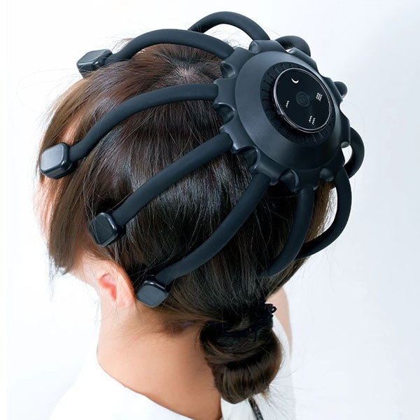 OctoEase Electric Scalp Massager With Vibration Therapy | Lersk