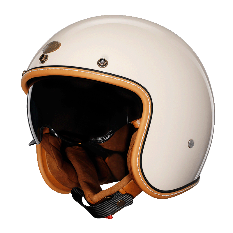 JetLite Retro Open Face Helmet KA2 Featherlight For Riders | Lersk