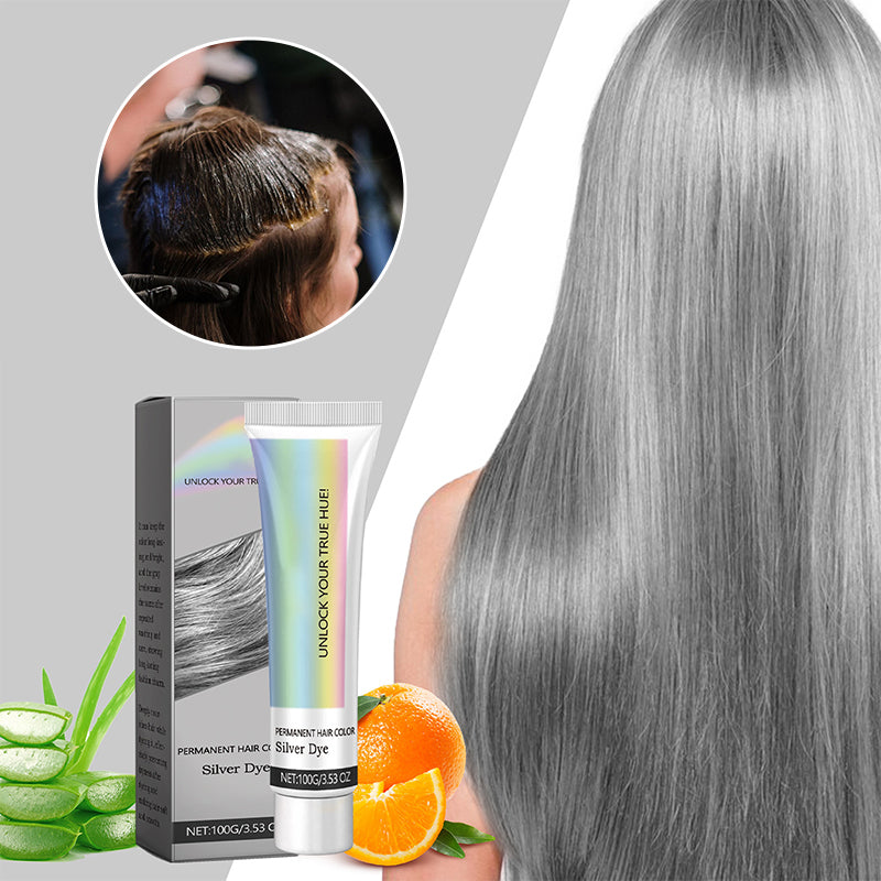Tinte para cabello plateado con extracto natural 2 en 1 | Lersk