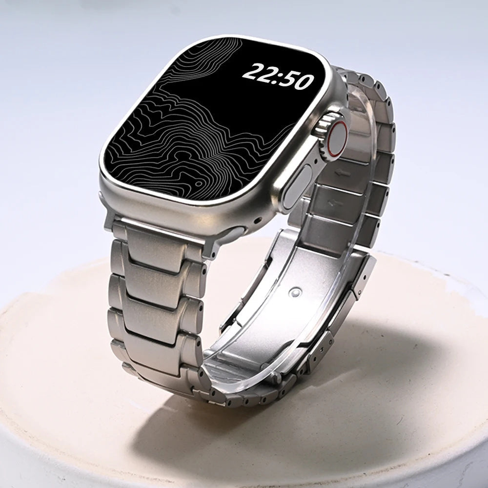 Kirrea Titanium Alloy Strap With Rhombus Pattern | Lersk