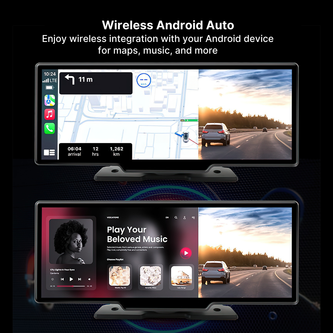 Orion | 10,26" Kabelloses CarPlay- & Android Auto-Display | Lersk