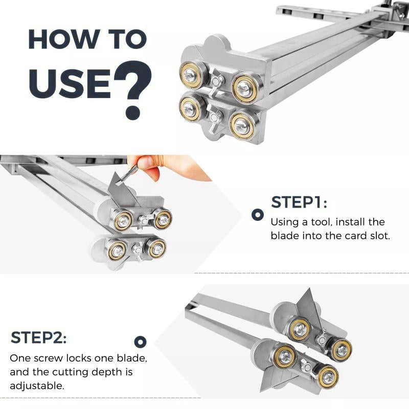 Sakerplus Foldable Drywall Cutting Tool | Lersk