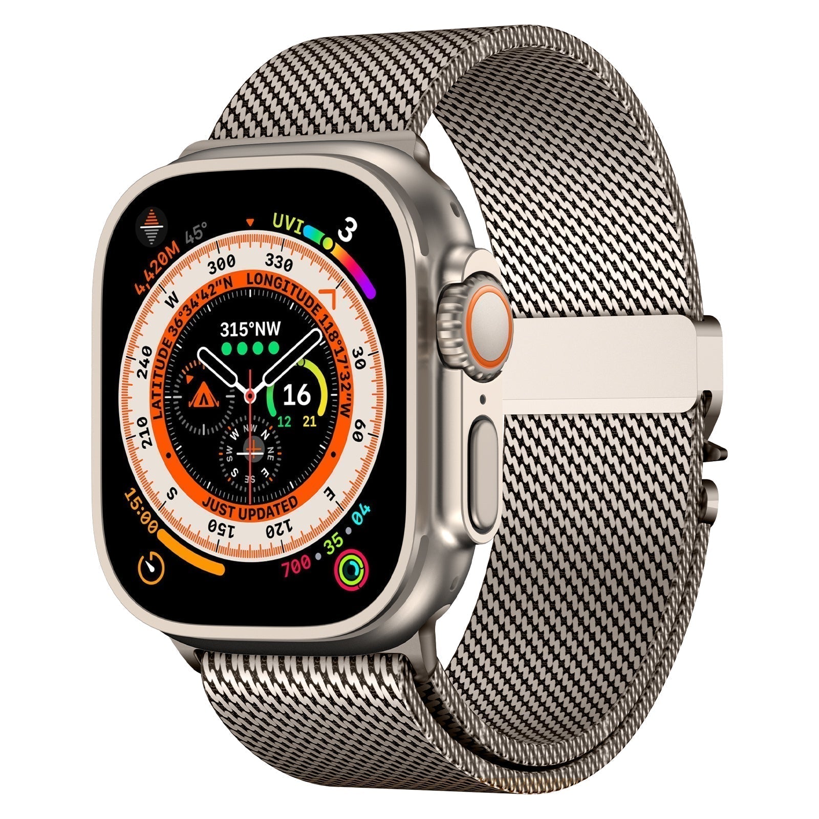 Lunera Milanese Schlaufenarmband für Apple Watch | Lersk