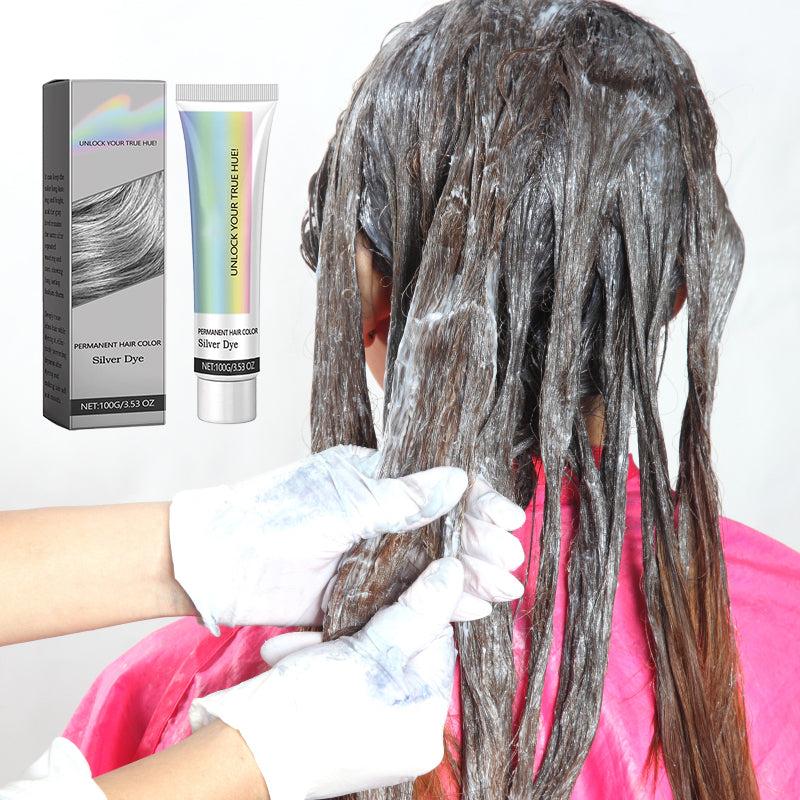 Tinte para cabello plateado con extracto natural 2 en 1 | Lersk