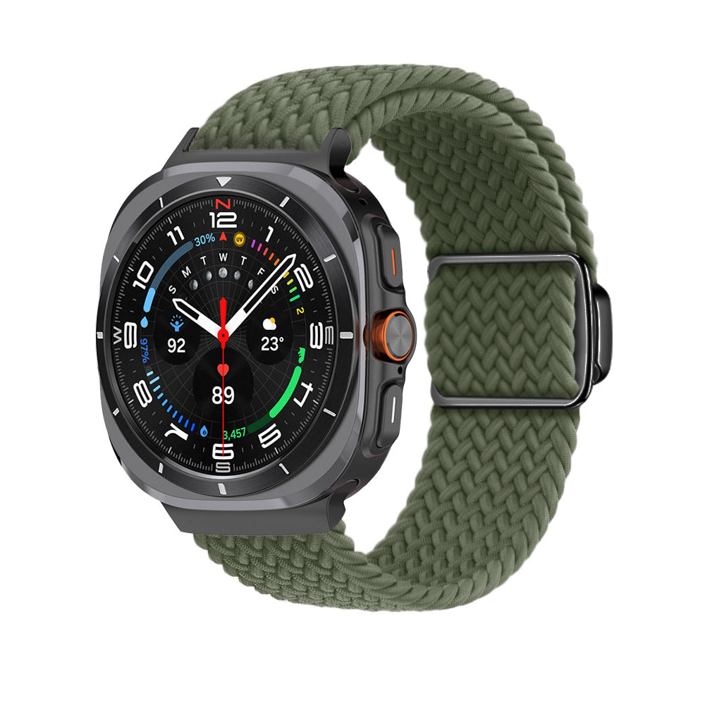 Cinturino in nylon intrecciato con fibbia magnetica Arivra per Galaxy Watch Ultra | Lersk