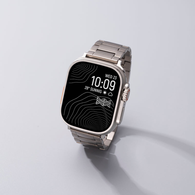 Aldren Titanium Watch Band Compatible With Apple Watch | Lersk