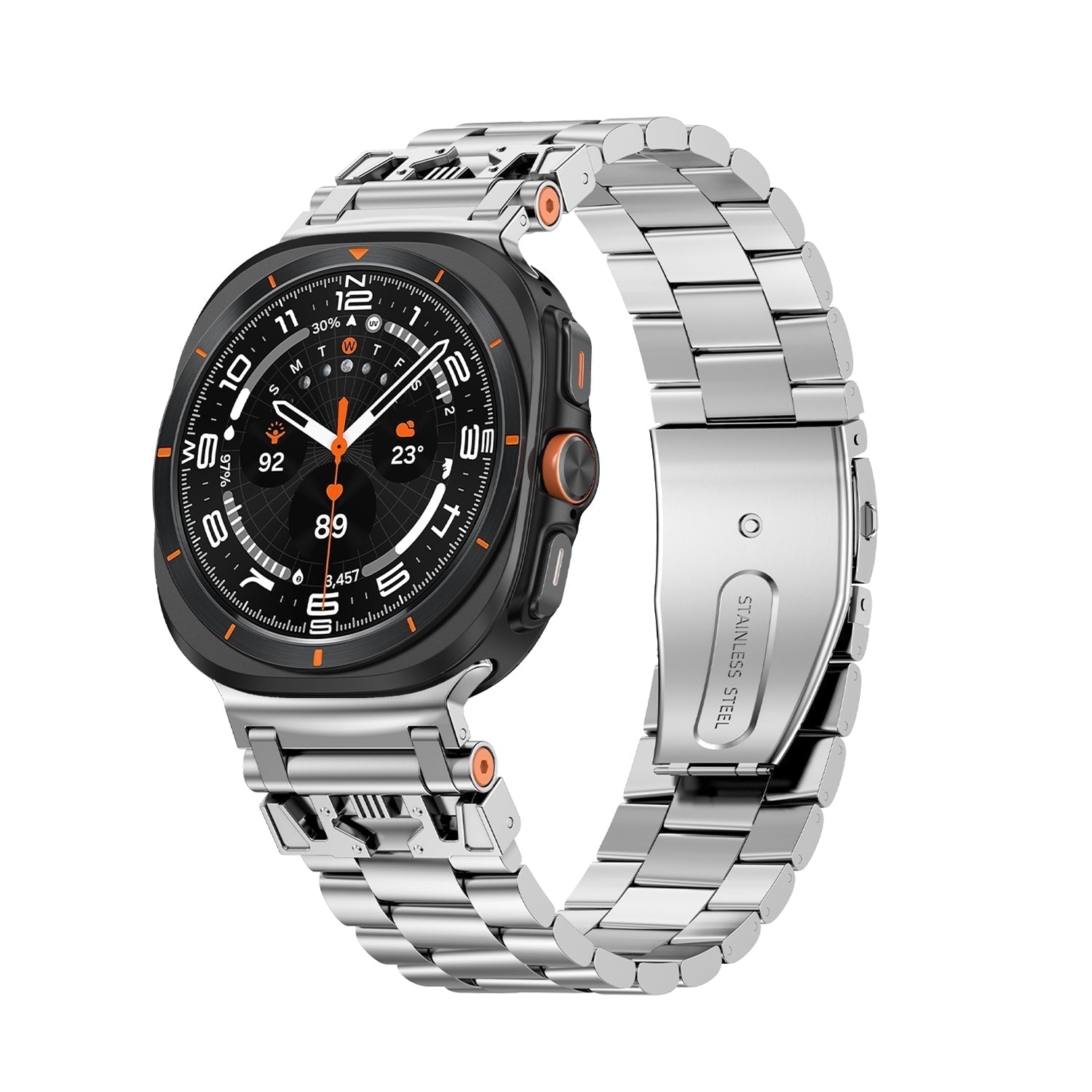 Cinturino in acciaio inox Aegis per Samsung Watch 7 Ultra | Lersk