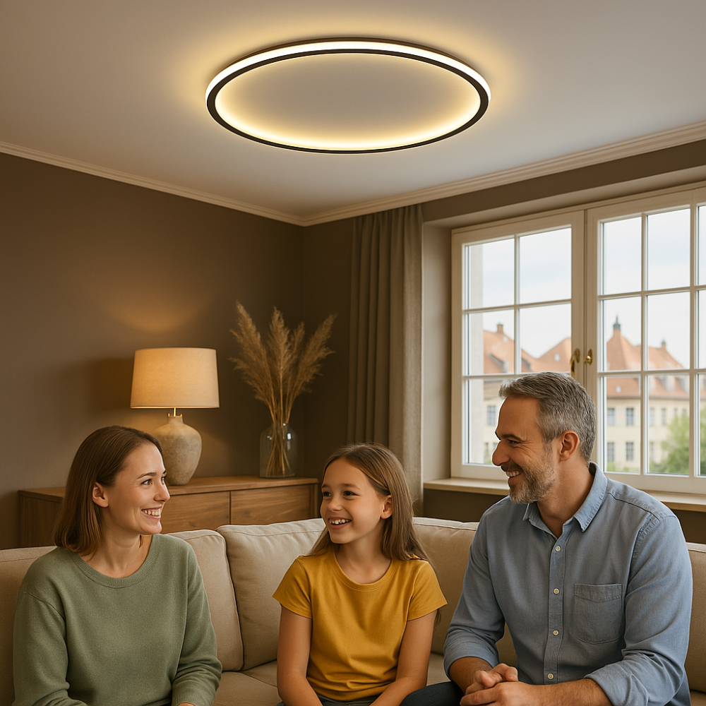 SkagaNova Nordic Dimmable Led Ceiling Light In Warm White | Lersk