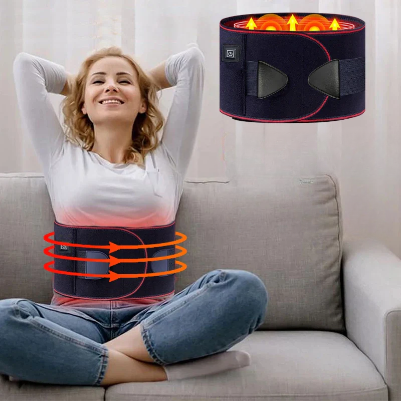 NovaHeat Back Belt with Adjustable Heating for Back Pain | Lersk