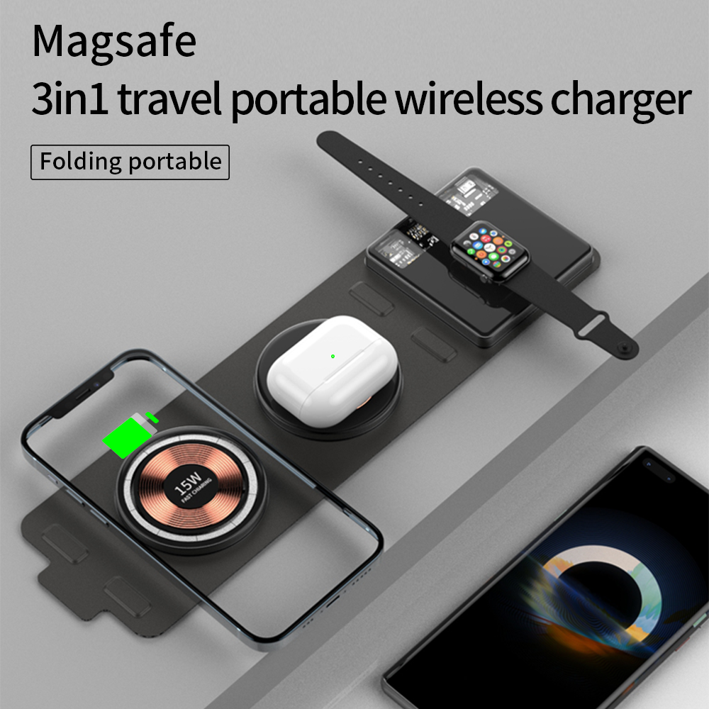 Nivio | 3-in-1 Fabric Storage and Wireless Phone Charger | Lersk