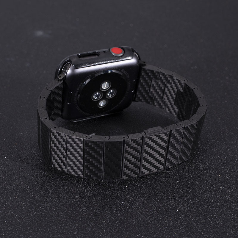 Kirrea Carbonfaser-Smartwatch-Armband mit schlankem Aramidfaser-Schutzcover | Lersk
