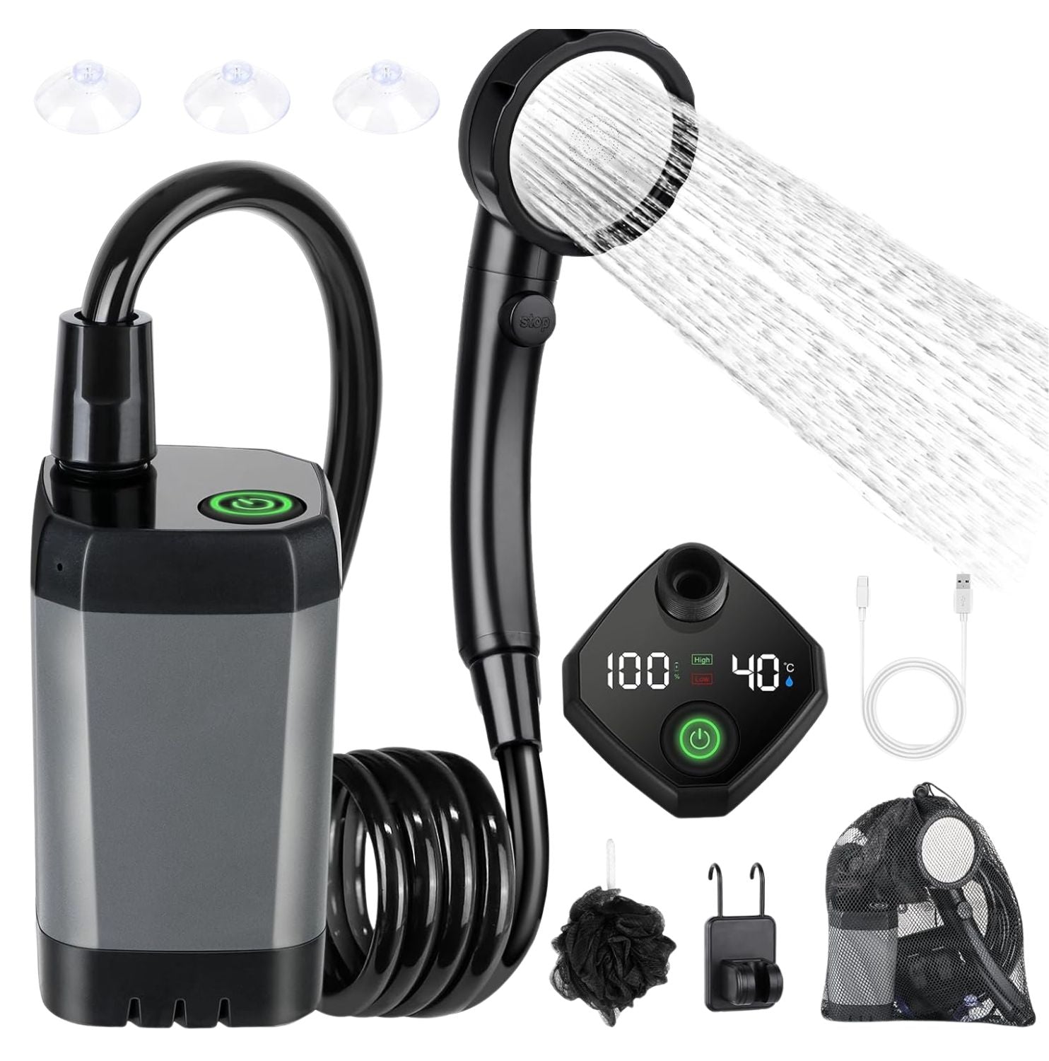 Nomad Electric Camping Shower | Lersk