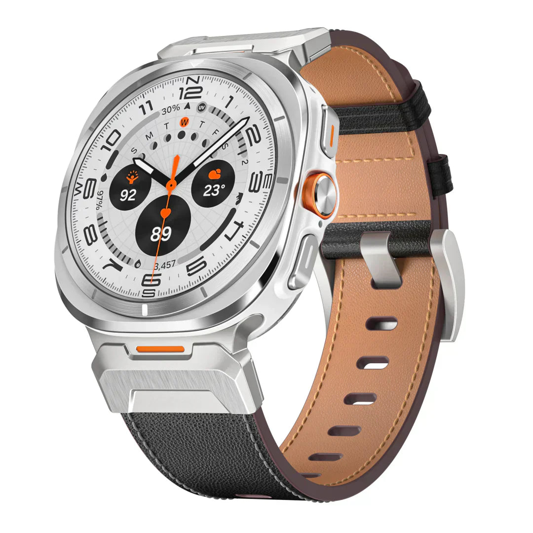 Marcell Tactical Leather Strap for Galaxy Watch Ultra | Lersk