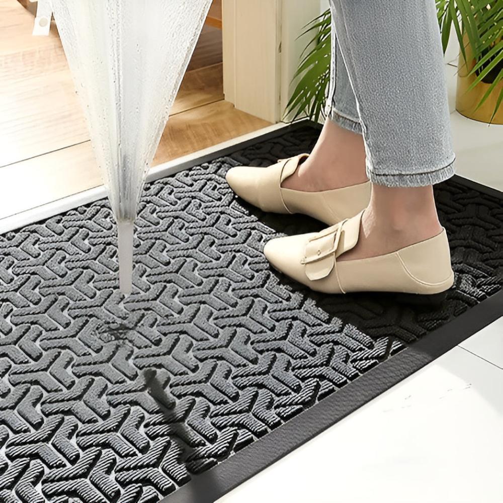 Geometric Entryway Mat Durable Door Mat for High Traffic Entrances | Lersk
