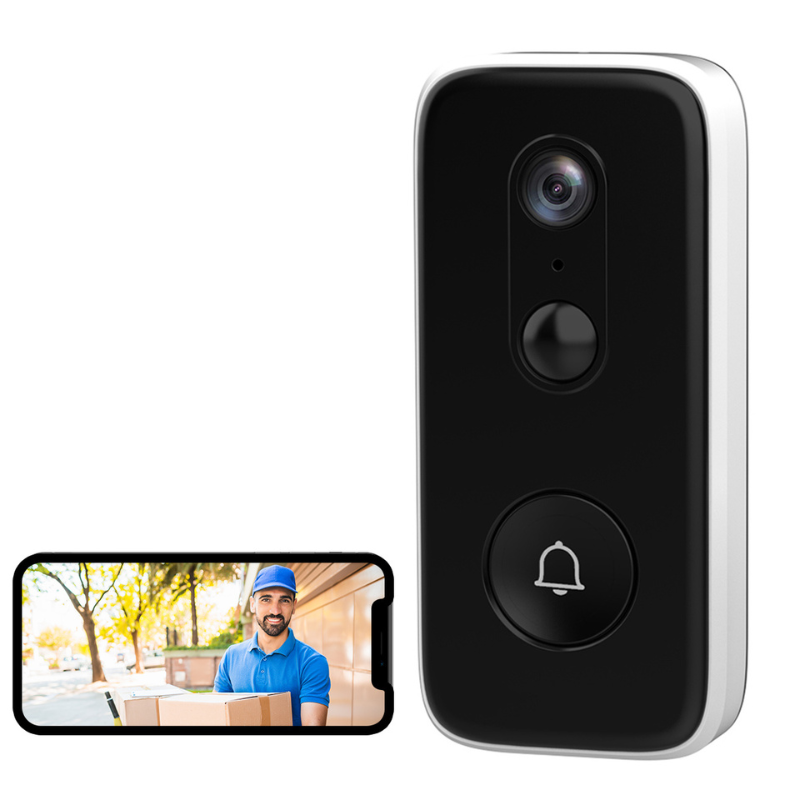 LumenGate Wireless Smart Doorbell 3MP with WiFi Alerts | Lersk