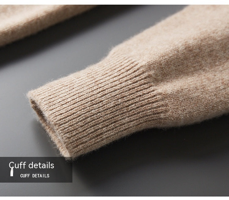 NovaWeave Wool Half Zip Sweater - 100% Australian Wool | Lersk
