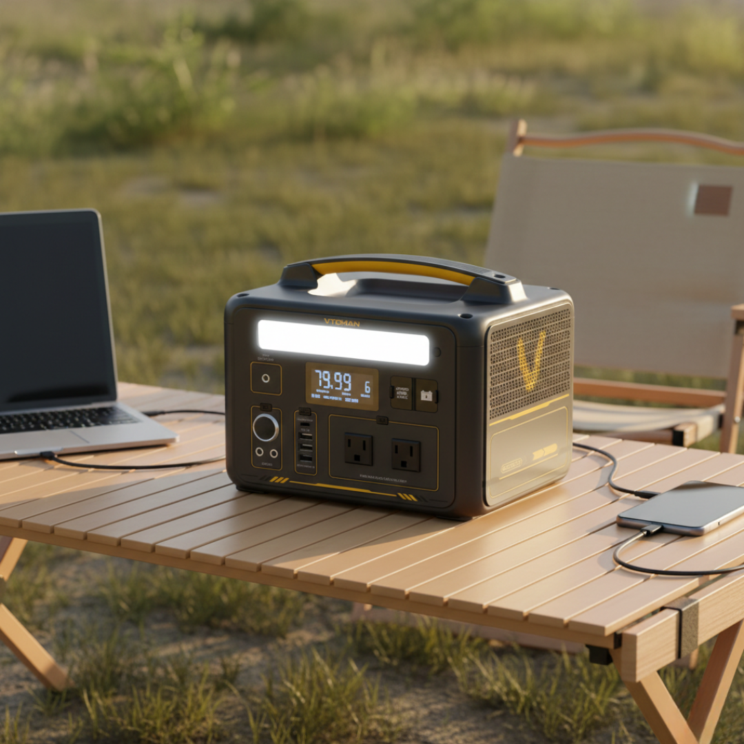 Solar-Generator-Stromstation für den Außenbereich und Notfälle | Lersk